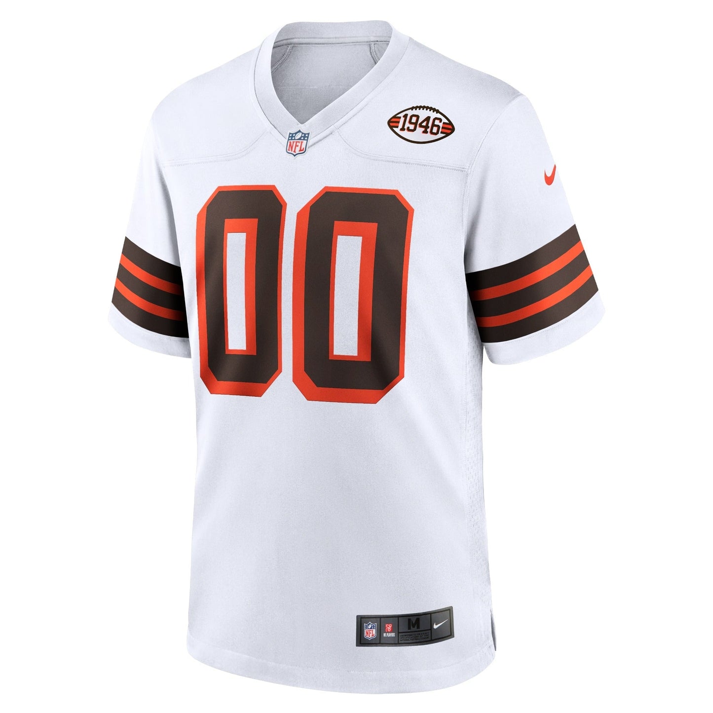 Cleveland Browns 1946 Collection Alternate Custom Jersey - White