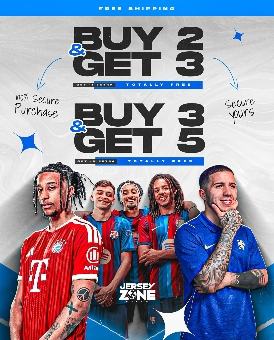 COMBO Fan Home, Away and Third 26/27