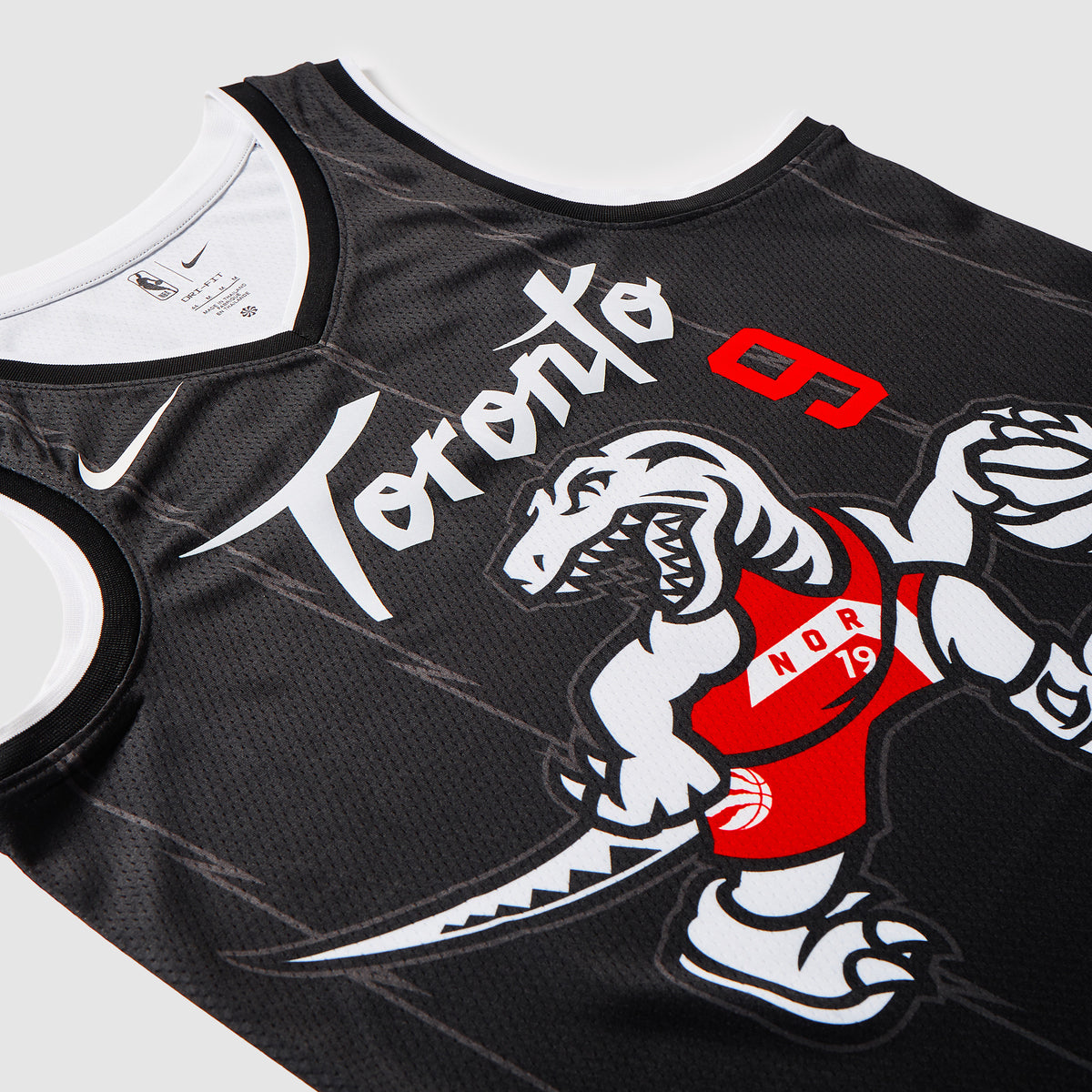 Rj Barrett Toronto Raptors 2025 City Edition Swingman Jersey
