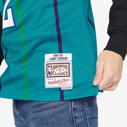 Larry Johnson Charlotte Hornets Swingman Jersey