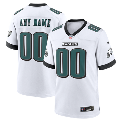 Custom Game Jersey White
