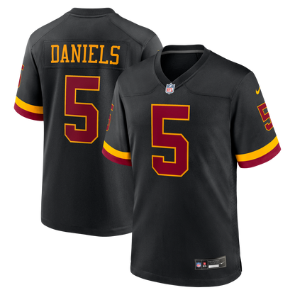 Jayden Daniels Alternate Game Jersey Black