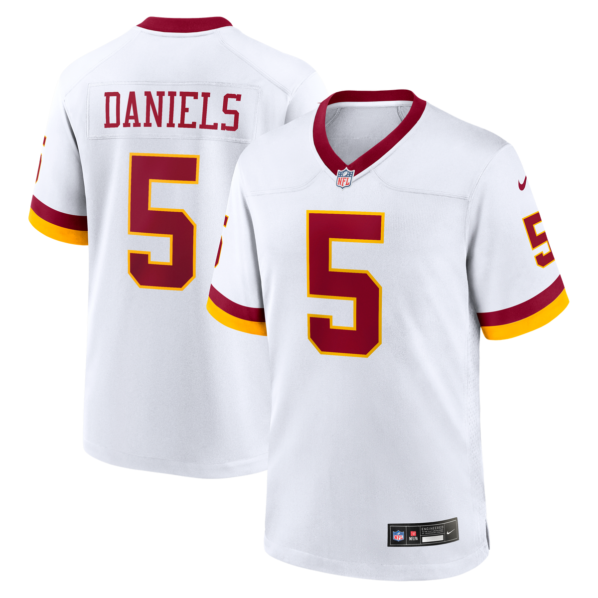 Jayden Daniels Alternate Game Jersey Black