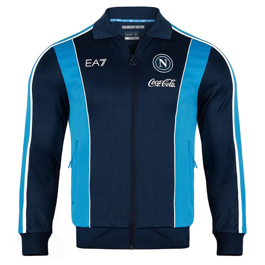 Ssc Napoli 25/26 Anthem Dark Blue Euro Jacket
