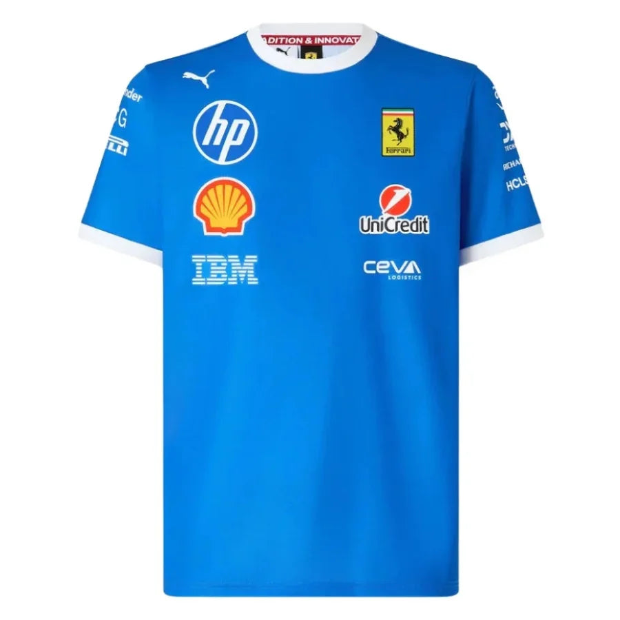 Scuderia Ferrari 2025 Team Monza T-Shirt - Formula 1