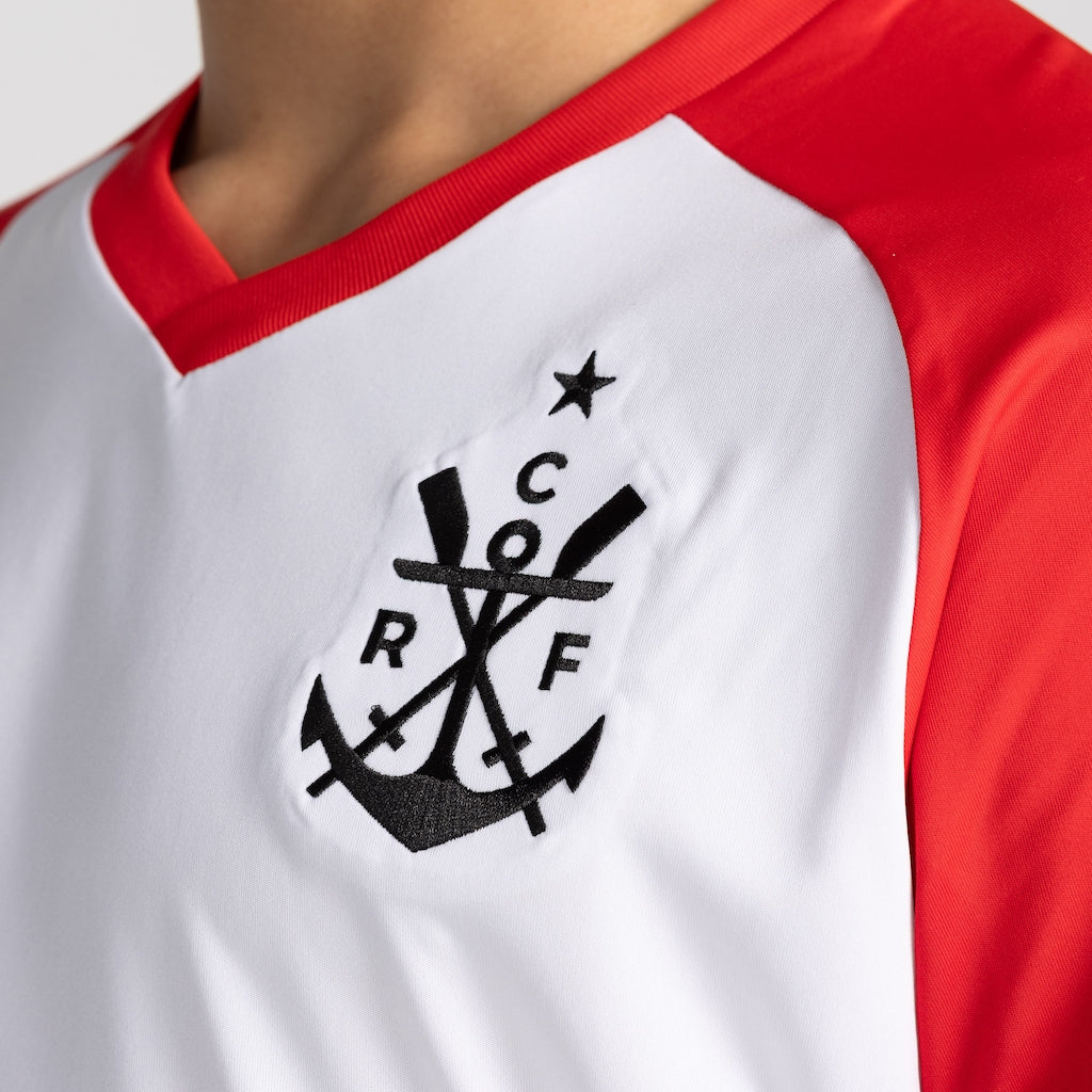 Pré Jogo  26/27 Branca e Vermelho Fan Shirt