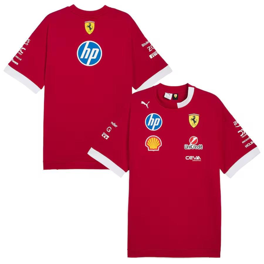 Scuderia Ferrari 2025 Team Oversized T-Shirt - Formula 1