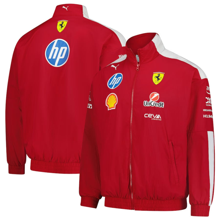 Scuderia Ferrari Puma F1 2025 Oversized Full-Zip Jacket