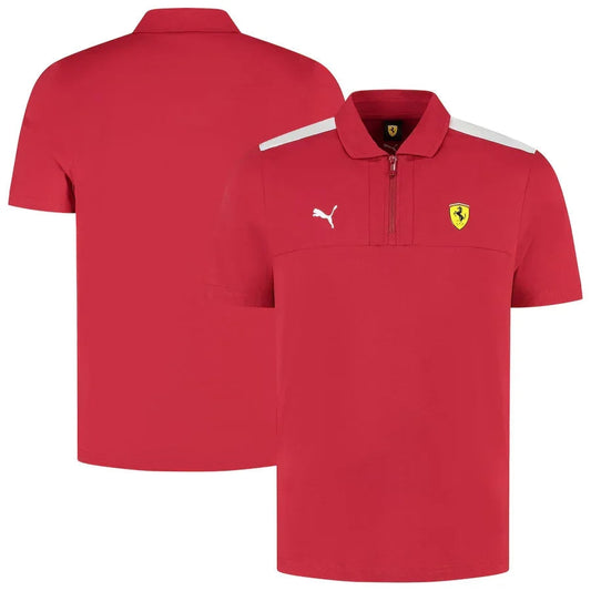 Scuderia Ferrari 2025 Team Zip Polo - Formula 1