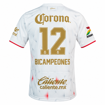 Toluca Away 25/26 Bicampeones #12 Fan Shirt