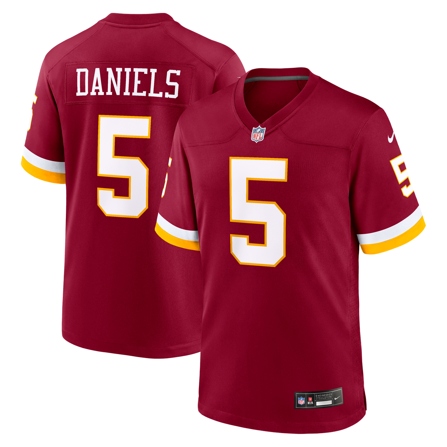 Jayden Daniels Alternate Game Jersey Black