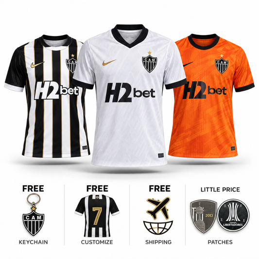 Combo Home, Away e Treino 26/27 Fan Shirt