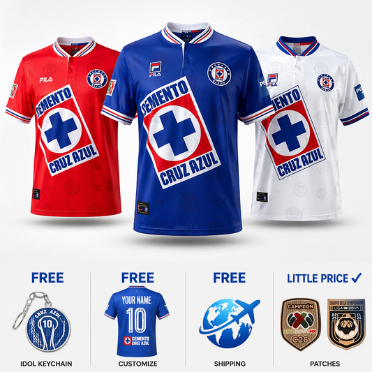 Combo 1998 Home Retro, 1998 Away Retro & 1998 Third Away 203