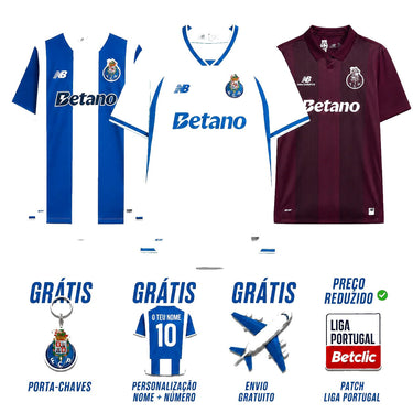 Combo Home, Away & Third 26/27 Fan Shirt