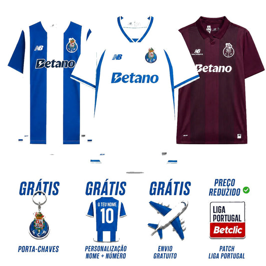 Combo Home, Away & Third 26/27 Fan Shirt