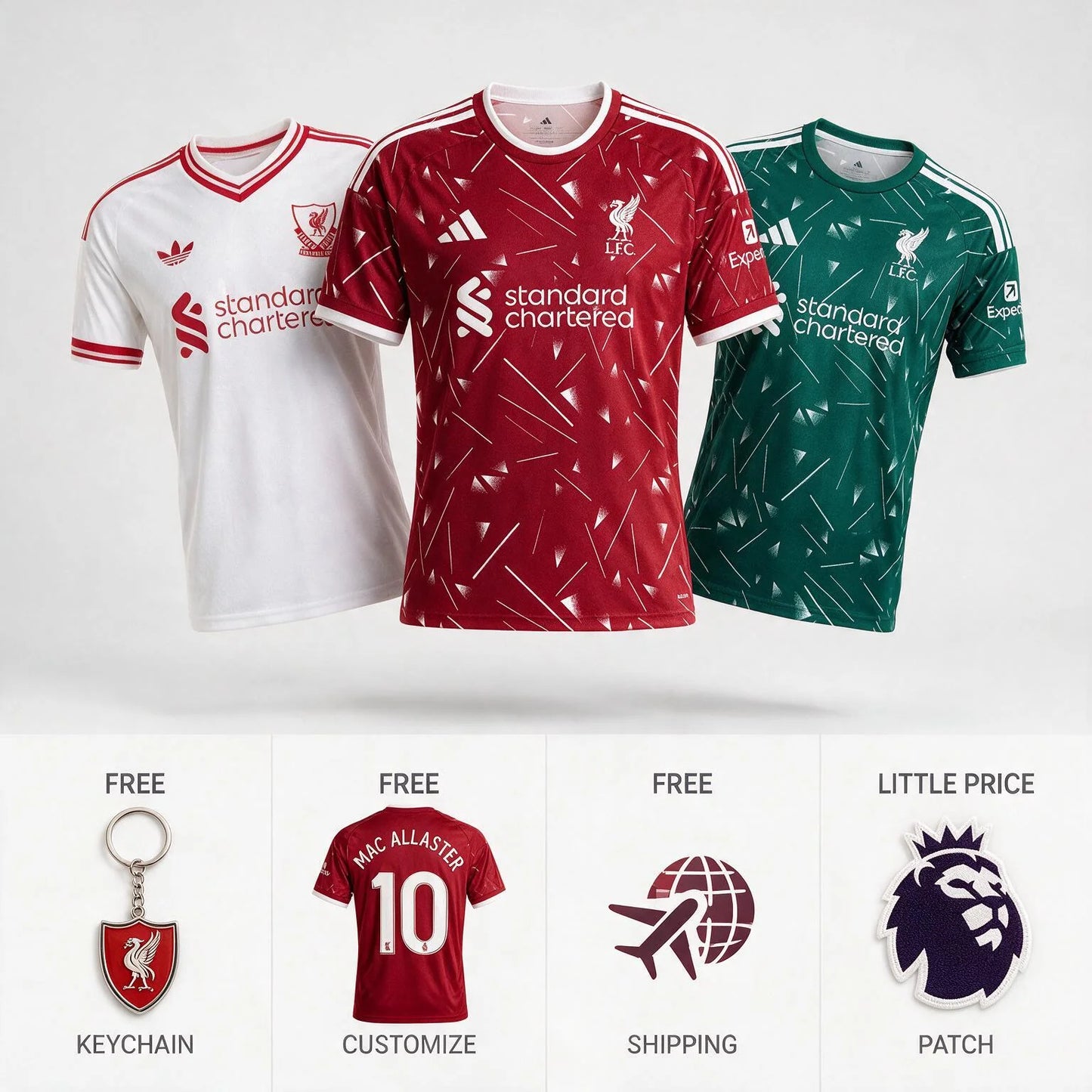 Combo Fan 26/27 - Home, Away and Goalkeeper