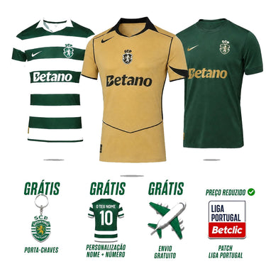 Combo Home, Away & Third 26/27 Fan Shirt