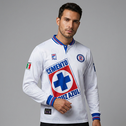 1998 Away Long Sleeve Retro Jersey 203