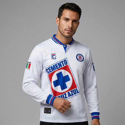 1998 Away Long Sleeve Retro Jersey 203