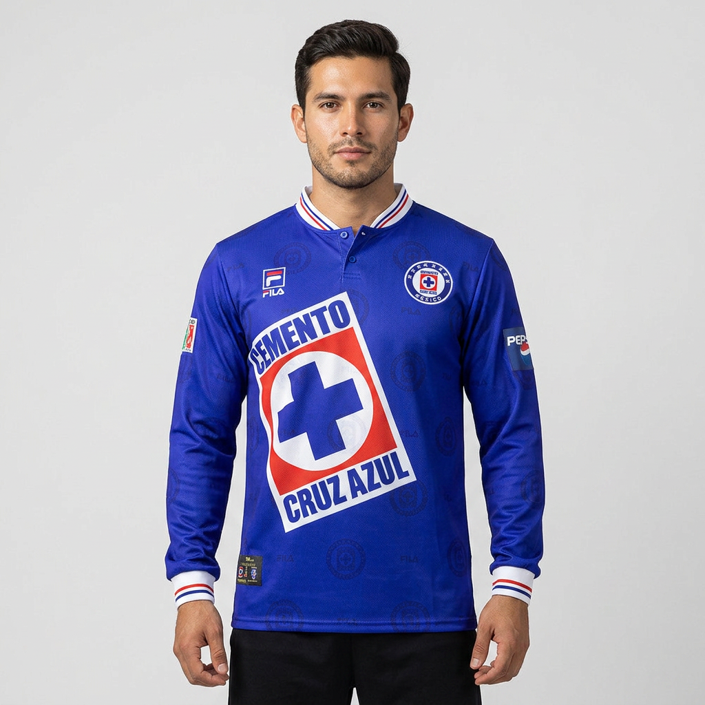 1998 Home Long Sleeve Retro Jersey 203