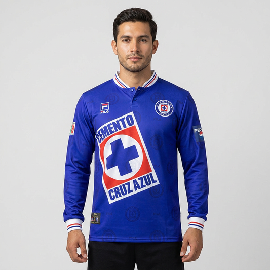 1998 Home Long Sleeve Retro Jersey 203