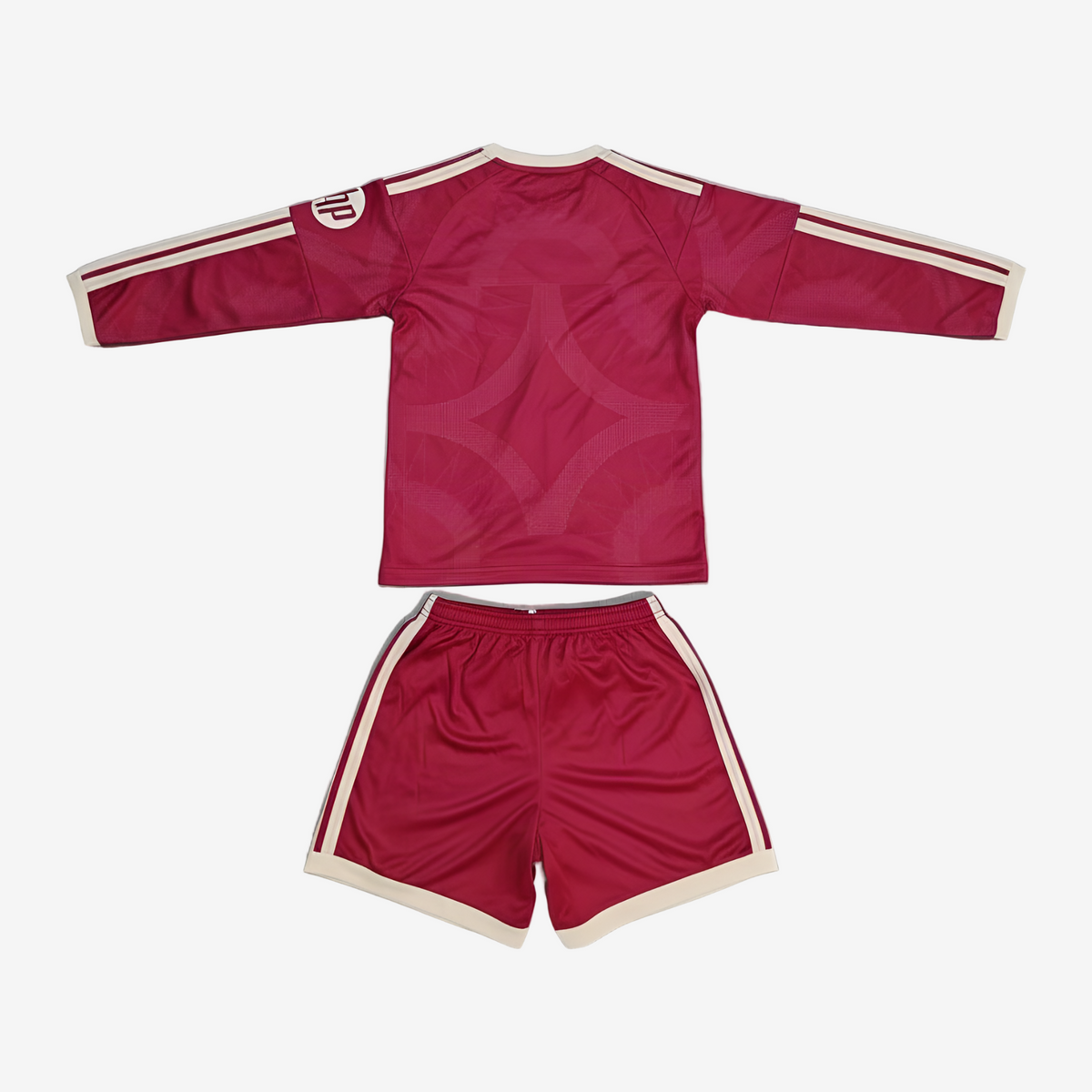Real Madrid Third 26/27 Kids Long Sleeve Shirt Kit - Back View - Jersey Zone