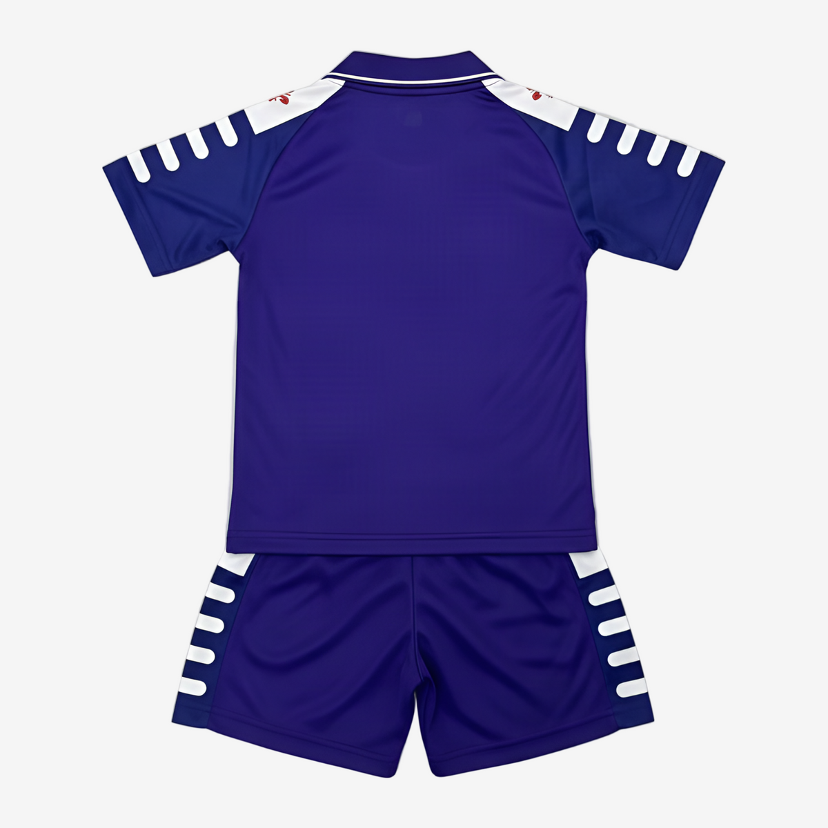 Fiorentina Retro Home 98/99 Kids Shirt Kit - Back View - Jersey Zone