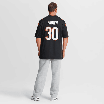 Chase Brown Game Jersey Black