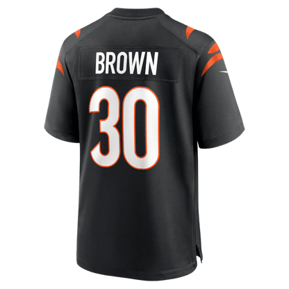 Chase Brown Game Jersey Black
