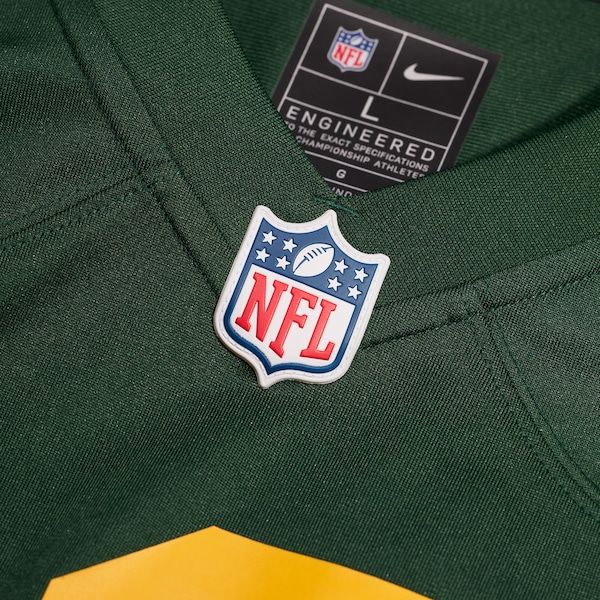 Green Bay Packers Alternate Custom Jersey Green