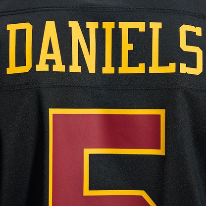 Washington Commanders Jayden Daniels Alternate Game Jersey Black