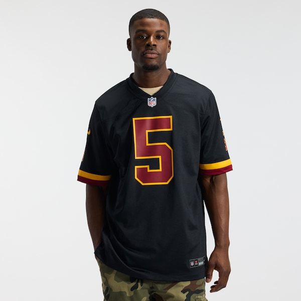 Jayden Daniels Alternate Game Jersey Black