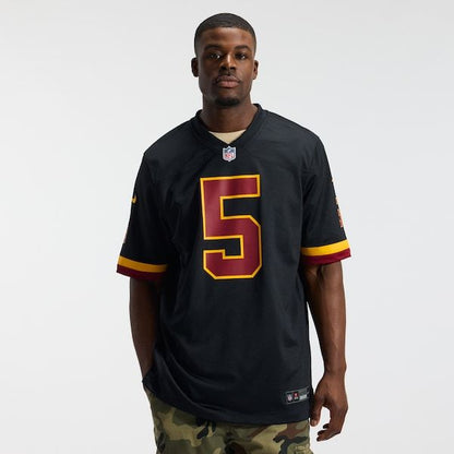 Jayden Daniels Alternate Game Jersey Black