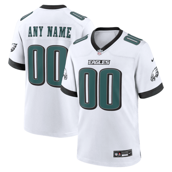 Custom Game Jersey White