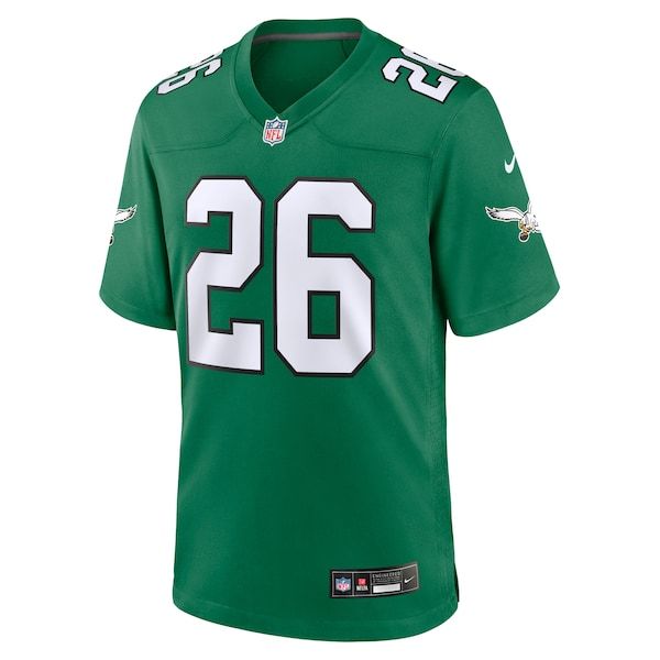 Saquon Barkley Alternate Game Jersey Kelly Green