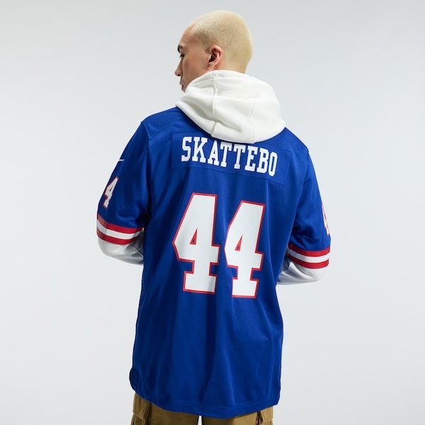 Cam Skattebo Alternate 2 Legacy Game Jersey Royal