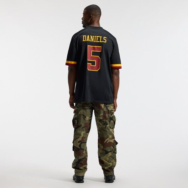 Washington Commanders Jayden Daniels Alternate Game Jersey Black