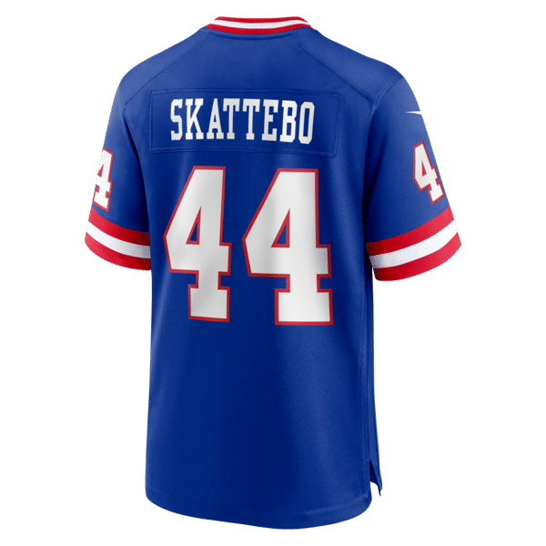 Cam Skattebo Alternate 2 Legacy Game Jersey Royal