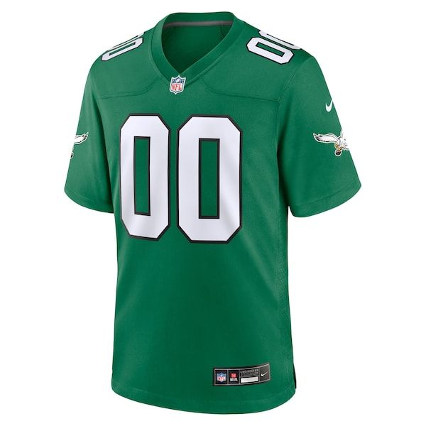 Alternate Custom Game Jersey Kelly Green