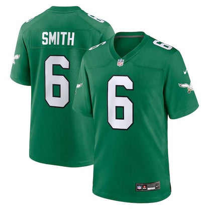 DeVonta Smith Alternate Game Jersey Kelly Green