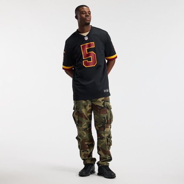 Jayden Daniels Alternate Game Jersey Black
