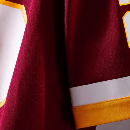 Custom Game Jersey Burgundy