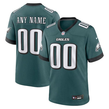 Custom Game Jersey Midnight Green