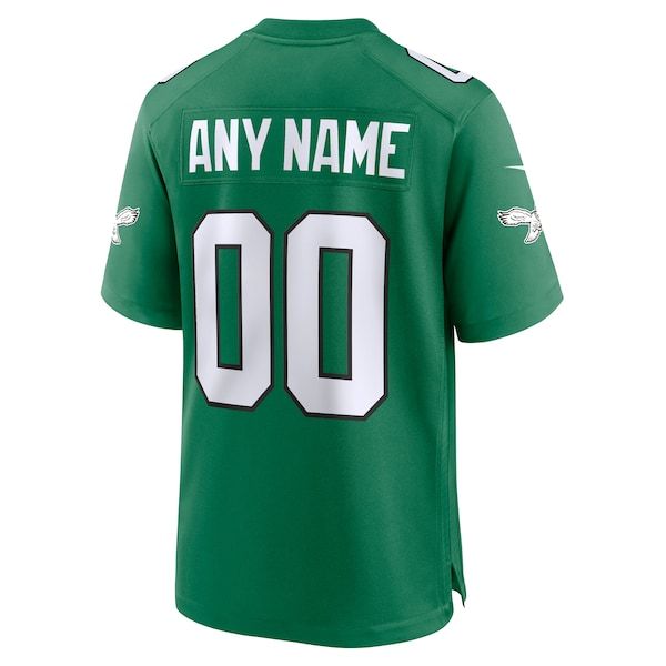 Alternate Custom Game Jersey Kelly Green