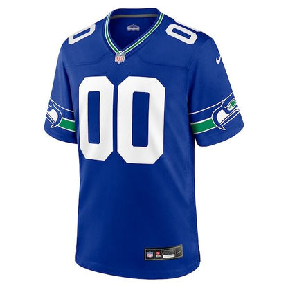Throwback Custom Jersey Royal