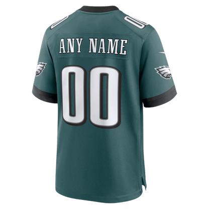 Custom Game Jersey Midnight Green