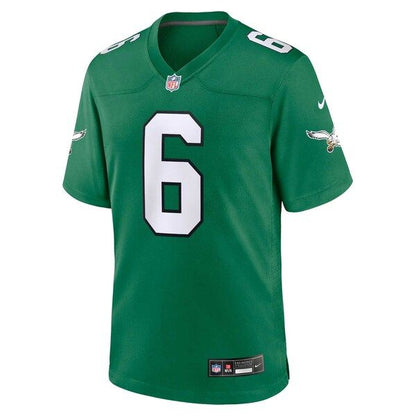 DeVonta Smith Alternate Game Jersey Kelly Green