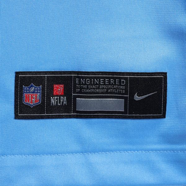 Throwback Custom Game Jersey Light Blue