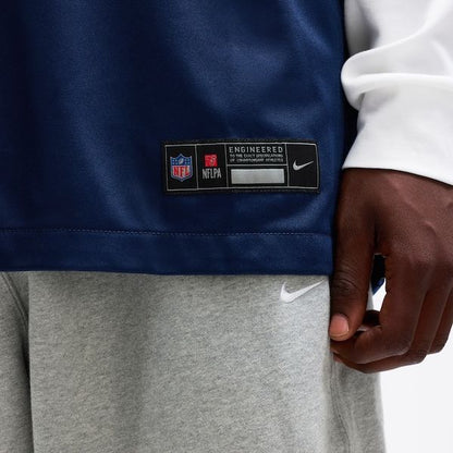 Drake Maye New England Patriots Game Jersey Navy