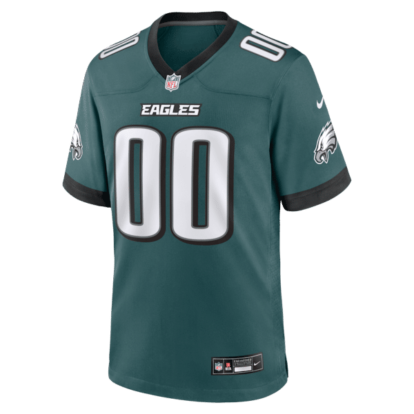 Custom Game Jersey Midnight Green